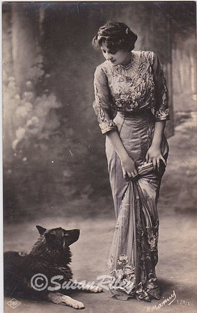 Lady with dog