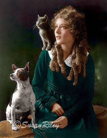 Mary Pickford and friends