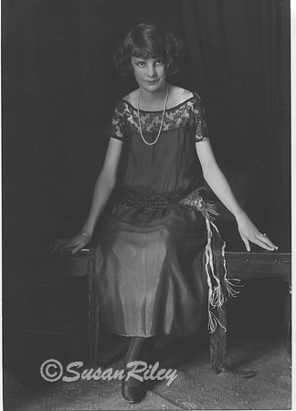 Seated girl, 1930s